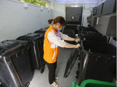 貓先生，智能垃圾分類設備，垃圾房廠家，定時定點垃圾收集點
