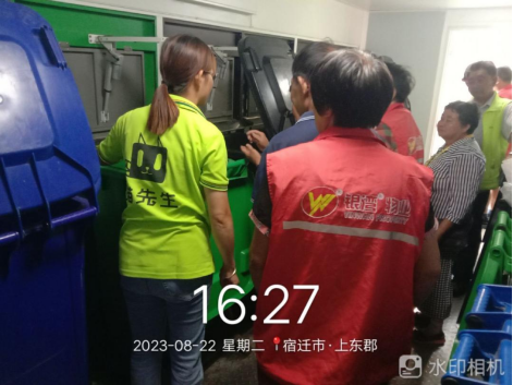 貓先生垃圾分類項目，垃圾分類運營活動，社區(qū)垃圾分類，示范小區(qū)
